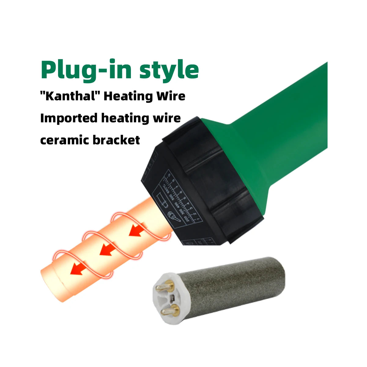 LK708 1600W 2000W Hot Air Welders Heat Gun Industrial Plastics Welding Tools for PP PE PVC PETG ABS Welding