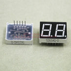 10pcs 0.56 inch 10Pins 5261AG 5261BG 2 Digit Bits 7 Segment Yellow-Green Chartreuse LED Digital Display Common Anode Cathode