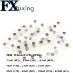 26/39/65/50PCS SMD Power Inductor Kit CD32 CD43 CD54 CD75 2.2uH-470uH 2.2uH-220uH Wire Wound Chip inductance Inductors Set 4R7