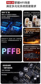 R-72 BRZHIFI Small Household High-End Digital Power Amplifier TPA3255 Dual-Core Power Amplifier PAD-30