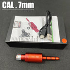 Tactical Dual-purpose Magnetic Suction 22LR 9mm 7.62x39 12GA Laser Training Bullet Red Dot Bore Sight Laser Dry Fire Snap Caps