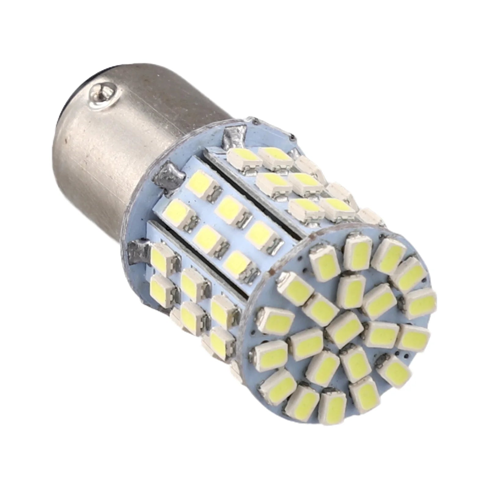 2PCS Small LED Bulbs ForSMD 1206 BAY15D 64SMD LED 1157 Dual Filament Brake Stop Tail Light Bulb Globe 12V Turn Signal Light