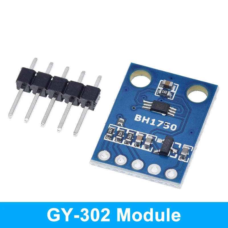 TZT GY-30 BH1750 BH1750FVI Digital Light Intensity Module For Arduino AVR 3V-5V GY-302 16bitAD converter digital output module
