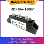 MDK 26A 40A 55A 70A 90A 110A  Anti-reverse Diode 1600V  Photovoltaic Diode Bridge Module Current Protection