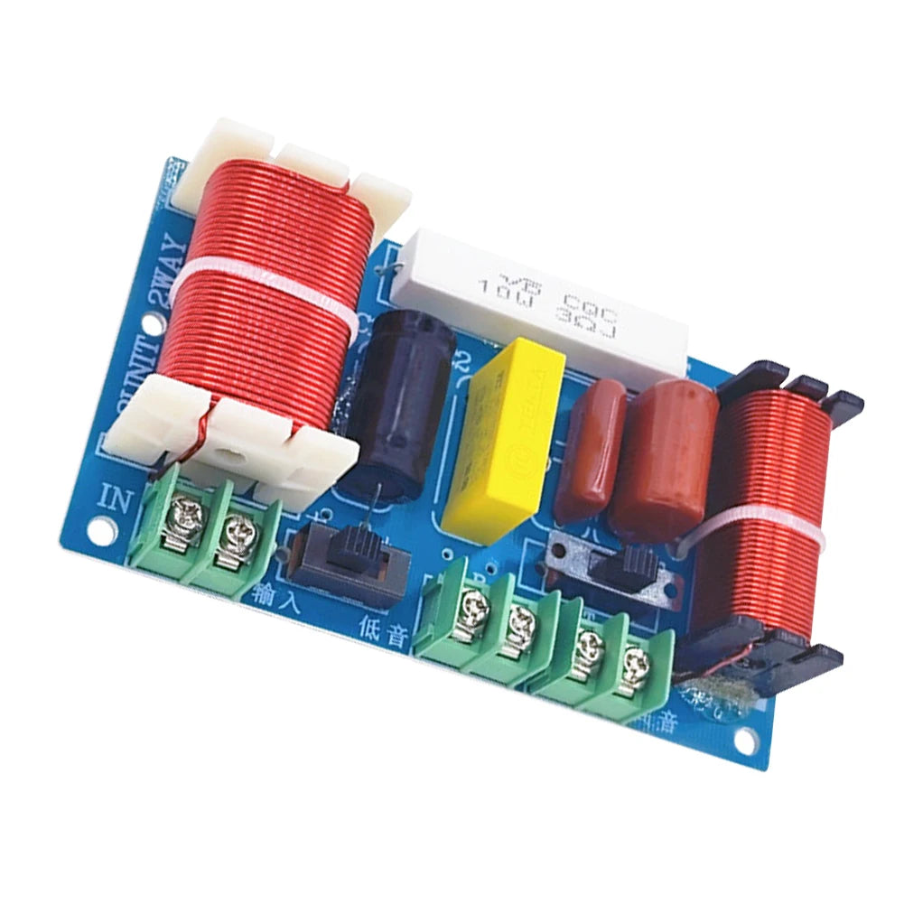 2-Way 250W 2500-3000Hz Frequency Divider DIY Speaker Filter Circuit Home Theater HiFi Stereo Audio Crossover Filters Modificatio