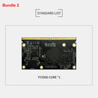 Youyeetoo YY3568 ARM AI Dev Board Rockchip RK3568 Quad Core A55 Motherboard Dual Gigabit Ethernet WiFi6 Android11 Debian Support