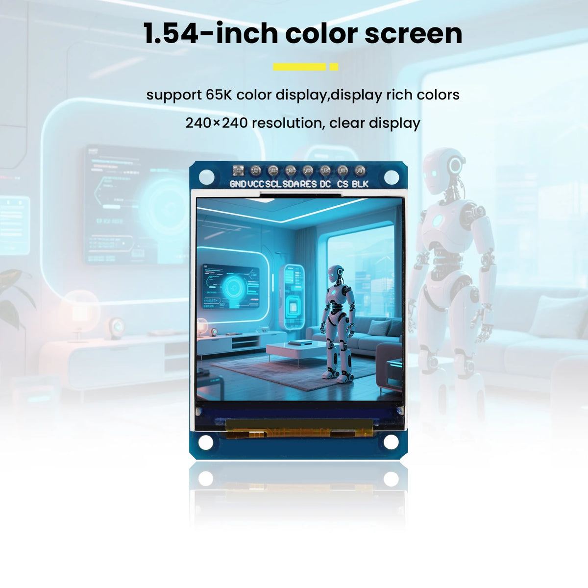 Kidsbits 1.54 Inch OLED ESP32-S3 Xiao Zhi AI Voice Interact Chatbot DIY Electronic Kit Base on Arduino ESP32 STEM Programming