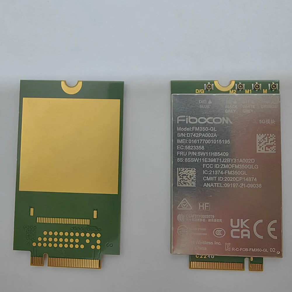 Fibocom FM350-GL 5G Solution Sub-6GHz M.2 Module 5W11H85409 Wireless WWAN Card For Thinkpad X1 Carbon 11th Gen Laptop