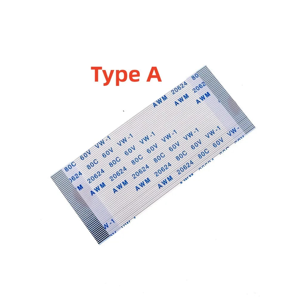 2 Sets FFC FPC Cable 4 6 8 10 12 15 16 20 24 30 34 40 50 60 Pin 0.5mm Pitch to 2.54 mm DIP PCB Adapter Same Reverse Contact Side