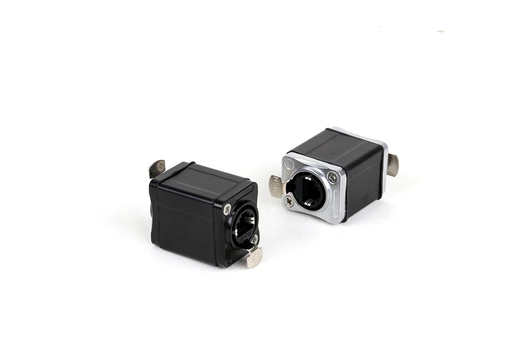 1pc RJ45 Feedthrough Coupler,STP RJ45 CAT6 Network Female Straight Coupler Converter Ethernet Extension Adapter