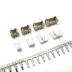 10Sets HY2.0 Connector 2.0mm Vertical / Horizontal SMD Pin Header 2/3/4/5/6/7/8P ( Plug Male + Female + Terminal ) Kit