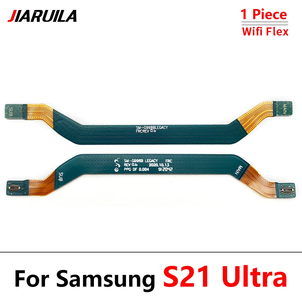NEW For Samsung S21 Plus G996U S21 S21 Fe S21 Ultra Main FPC LCD Screen Display Connector Mainboard WI-FI Antenna Signal Flex