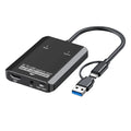 VHS to Digital Converter RCA to HDTV Adapter USB Video Capture Card for VCR/DVD/AV/PS2/Wii, Windows Mac Linux AV to HDTV