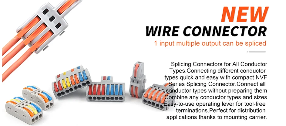 240PCS/Boxed Mixed pack Assorted Insulated Bullet/spade Butt Crimp Terminals Set  Electrical Wire Connector Blue Yellow Red
