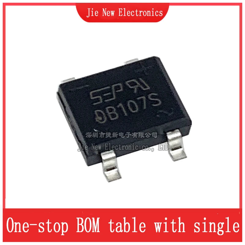20PCS DB107S DB157S DB207S DB307S ABS10 ABS210 DF06S DF10S ABS (SOP-4)SMD Diode Bridge Rectifier