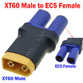 RC Car EC5 Connector Model Cars Charger Adapter Cable Battery Conversion Head EC5 Female Male To XT60 XT90 Male Female Head
