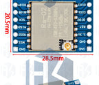 433MHZ SX1278 LoRa Module 433M 10KM Ra-02 Wireless Spread Spectrum Transmission Board 2.4G IPX Antenna for Smart Home