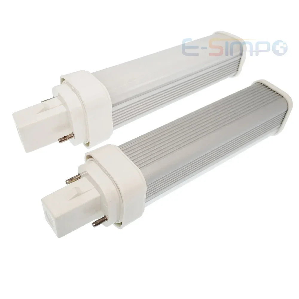 1pc 7W 9W 11W 2P G24d PLC-13W18W 26W 2U CFL LED Equival 4P G24Q PL-C Replace Sideview Horizontal Plug PL Lamp Need Remove Ballas