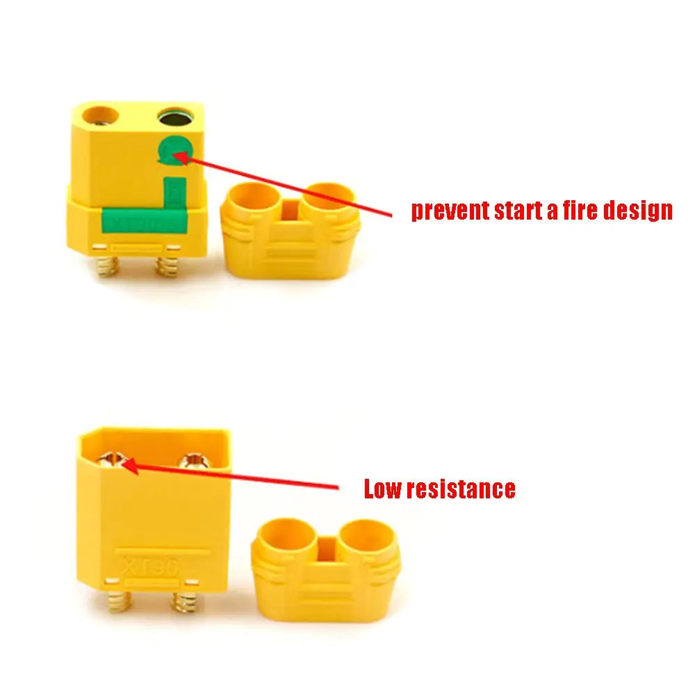 5/10/25 PCS Amass XT90S XT90-S Male Female Bullet Connector Anti Spark For RC Lipo Battery DIY FPV Quadcopter Brushless Motor