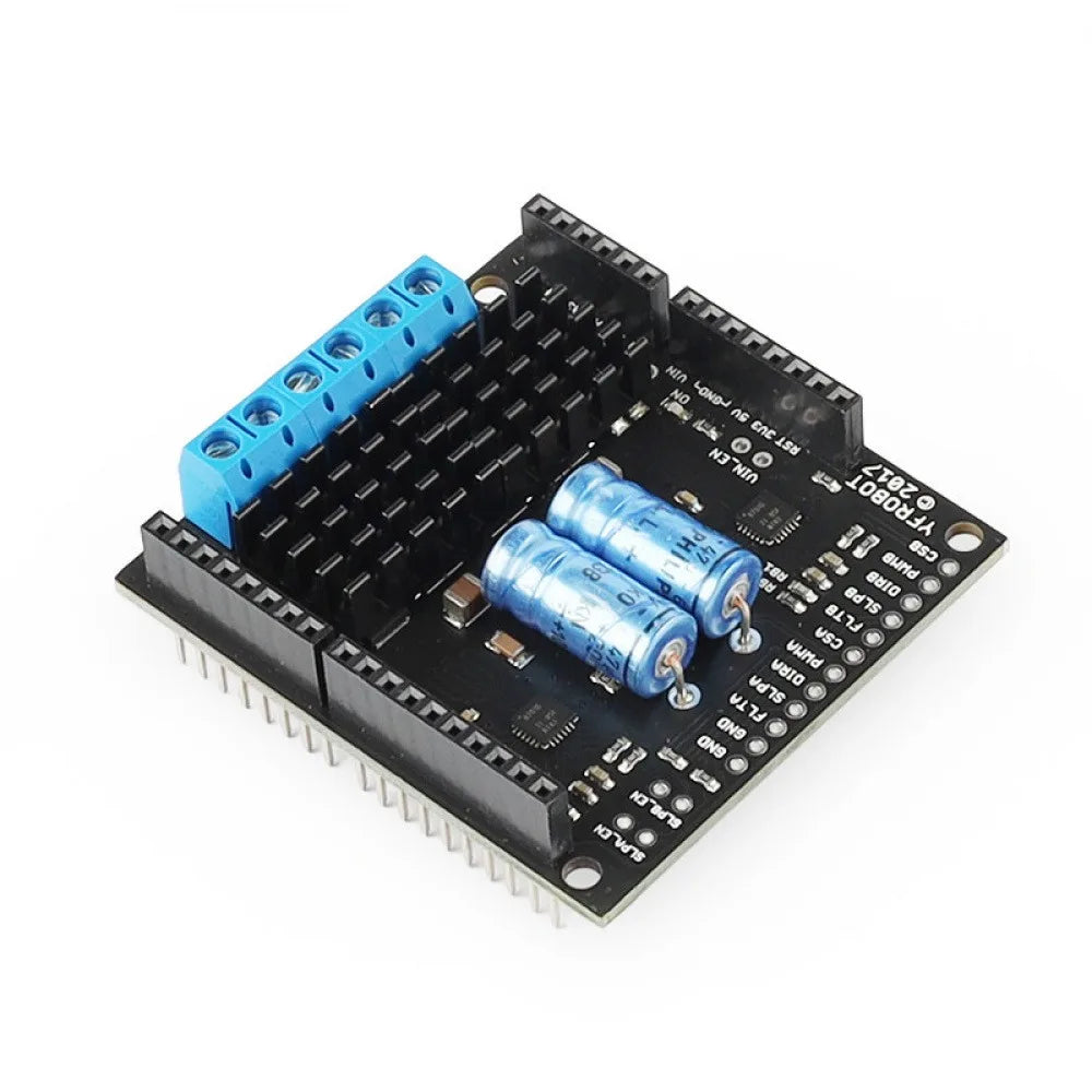 MD04 High Power Dual H Bridge Motor Driver Module DRV8701 Replace L298N 6-30V PWM 30kHz 1.8V 3.3V 5V Logic Input Driver Module