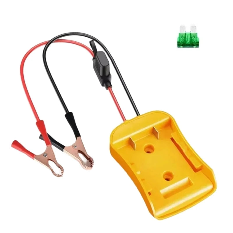 XA6H Vehicle Emergency Jumper Cable High Conductivity Fuses Igniters for 18V 20V Battery Car Trucks SUVs