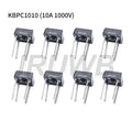 KBPC1010 Bridge Rectifier Diode 10A 1000V Electronic Component Bridge Rectifiers Set