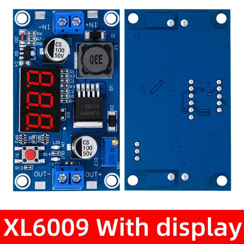 XL6009 Boost module 1.2-35V 20W Adjustable Power Supply Module for Arduino DIY