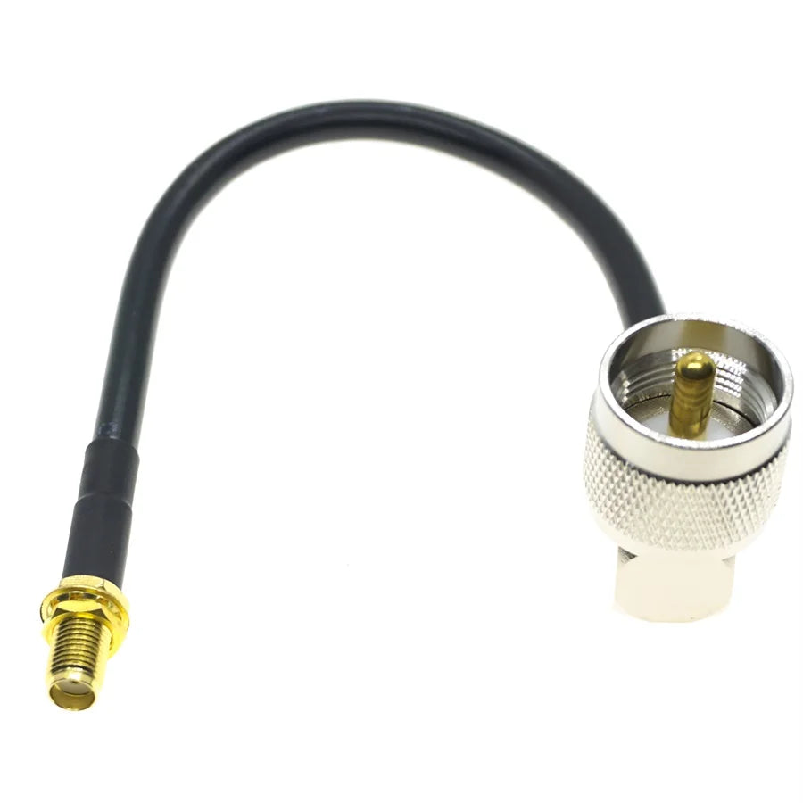 SMA Male Female to PL259 SO239 UHF Jack Plug Pigtail Cable Adapter RG58 30CM/50CM/100CM/200CM Wholesale NEW