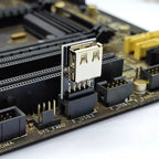9pin to USB Adapter Connector PC Internal Motherboard 9pin to USB 2.0 Type A Female Converter for Dongle Wireless Mouse Receiver