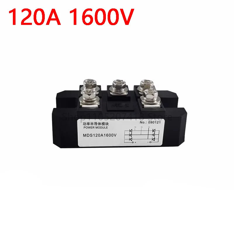 MDS 100A 150A 200A 1600V MDS100A1600V MDS150A1600V 3-Phase Bridge Rectifier Diode 150A Amp 1600V Heat sink HS2095 HS20150 AC-DC
