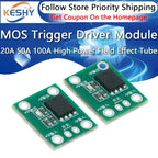 20A 50A 100A High Power MOS Trigger Switch Driver Module Field Effect Tube PWM Regulation Electronic Switch Control