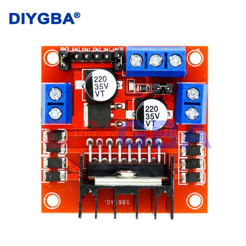 Mini L298N driver board module L298N stepper motor smart car robot breadboard peltier High Power DC Motor Driver for arduino