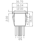 4 Pin Press Type USB Connector Type-C Waterproof with PH 2.0 Female Socket High Current Fast Charging Jack Port with Data Pin