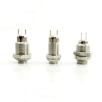 8mm 10mm Metal Button Switch 2-pin Self-locking/locking Self Resetting/instantaneous Waterproof IP67 1NO Mini Button Switch