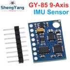 TZT GY-85 BMP085 Sensors Modules (ITG3205 +ADXL345 + QMC5883L)