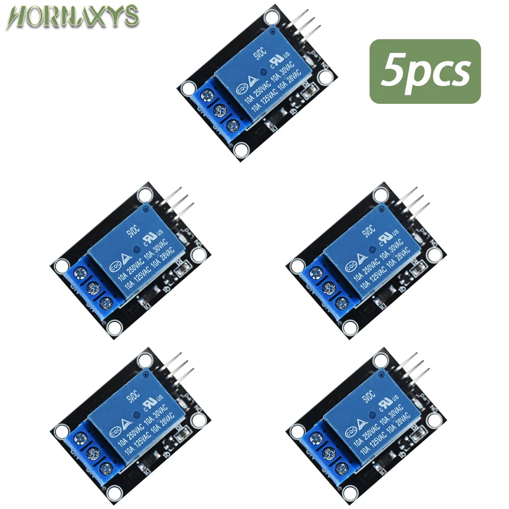 10/5pcs 5V 1 Channel Relay Module With Optocoupler KY-019 1 Way For Arduino