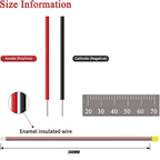 10pcs 3V 0402 0603 0805 1206 Led SMD 30CM Wire For House Model Red Black Pre-wired Mini Light Lamp Bulb