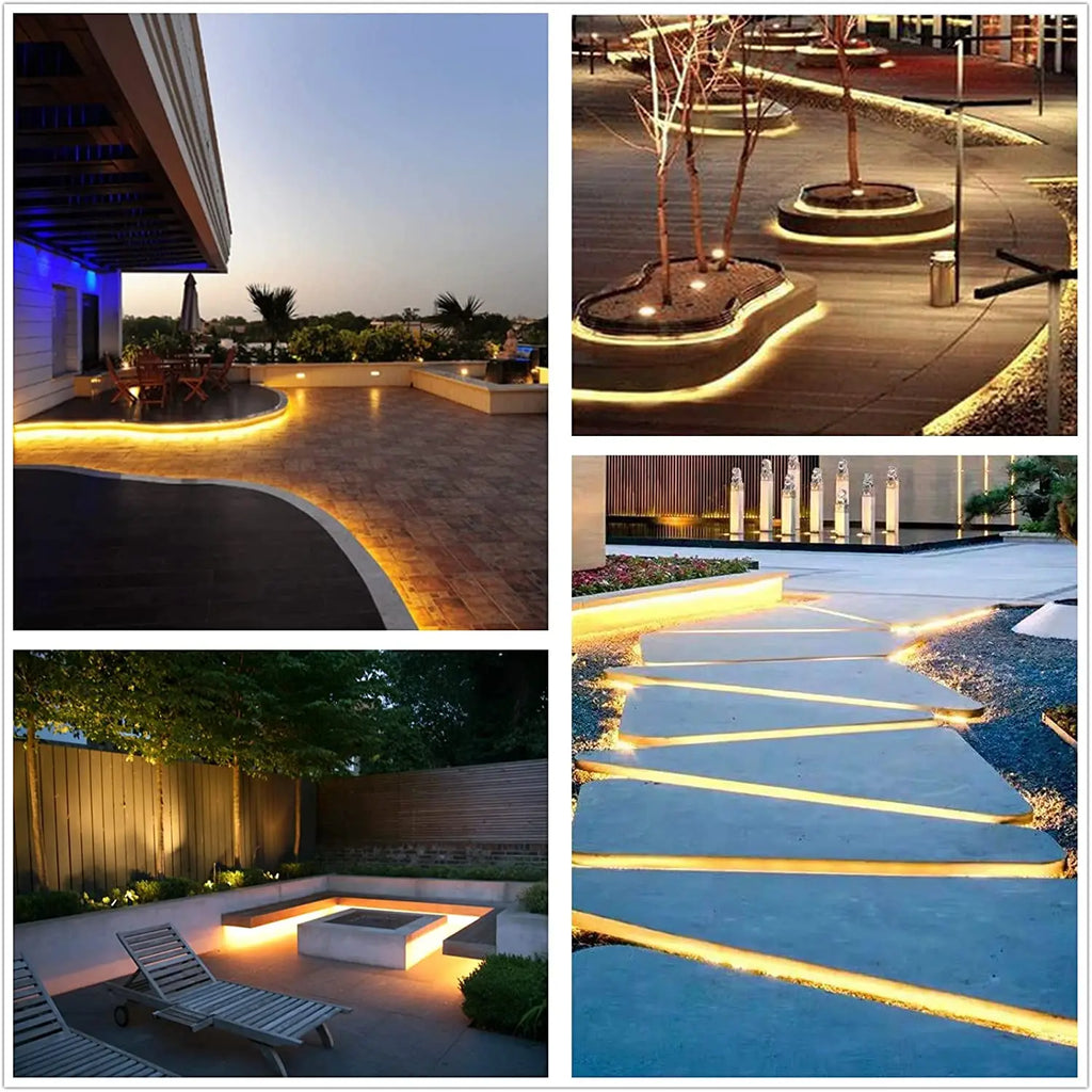 IP68 Waterproof LED Strip Lights 24V 2835 120Leds/m Warm Natural White Red Green Blue Flexible Luces Led Tape Underwater Decor