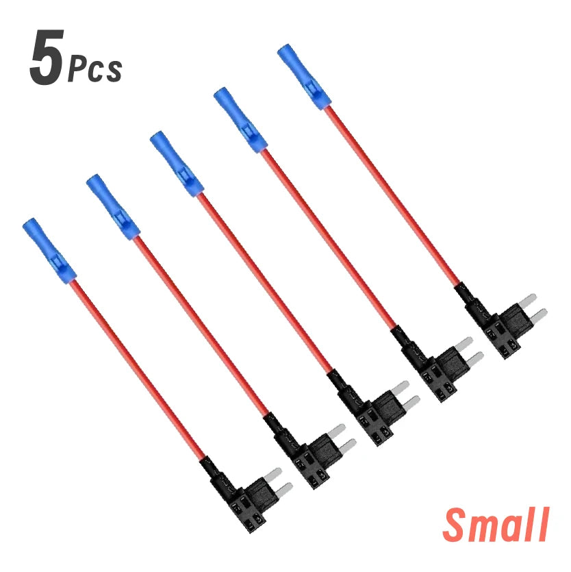 TAP Adapter Micro Standard ATM Blade Fuse MINI SMALL MEDIUM Size Car Fuse Holder Add-a-circuit