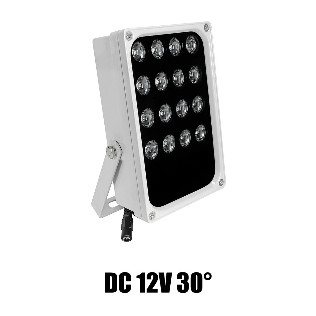 940nm AC110V~220V / 12V DC Outdoor IP66 Invisible Infrared Lights Night Vision IR Fill  Lamp For Security Camera