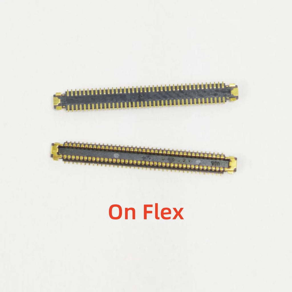 5-20Pcs LCD Display Screen Flex FPC Connector For Samsung Galaxy A12 A125 A125F A125F/DS USB Charger Charging Plug 78 Pin
