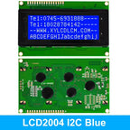 LCD2004A I2C 20x4 Blue Character LCD Module - HD44780 Driver with IIC Serial Interface for Arduino