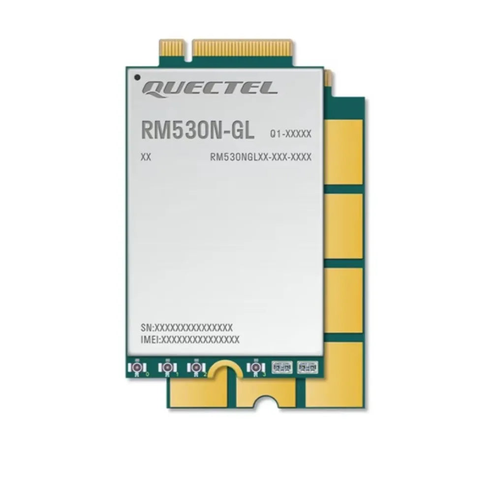 Quectel RM530N-GL 5G 4G 3G LTE-A Multi-mode Sub-6GHz mmWave 5G M.2 Module Multi-constellation GNSS Receiver 3GPP R16 4.5Gbps