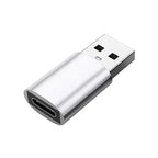 Type-c Female To USB 3.0 Male Adapter Charging Data Cable Connector For iPhone Samsung Huawei Phone Ipad Laptop USB-C Earphone