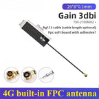 2PCS Full Frequency 5G 4G LTE GSM GPRS 2G 3G NB-IoT Module with Built-In FPC/PCB High Gain Patch Antenna for IoT Device