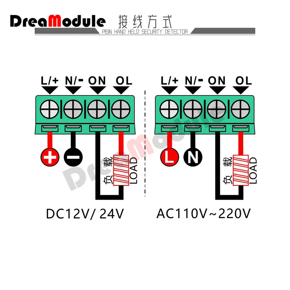 Microcomputer Time Controller DC 12V 24V AC 110V-220V Digital Time Delay Relay LCD Adjustable Timing Relay Time Delay Switch