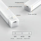 Usb Rechargeable Motion Sensor Night Lights For Room Decoration Home Closet Kitchen Cabinet Aisle Lighting Touch Sensing Lamps