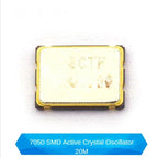 7050 SMD Active Crystal Oscillator SMD Active Clock Oscillator 5x7mm 4-pin 25M 25MHz 4M 6M/8/12/24/25/27/30/32/40/48/50/100M