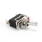 6Pcs Heavy Duty Car Boat Rocker Toggle Switch 15A 250V 2 3 Pin 2 3 Gang SPST ON/OFF Rocker Switches with Boot Spst Rocker Switch