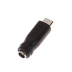 1/2pc DC Power Adapter Converter 5.5x2.1mm Female Jack To USB Type C Male Connector